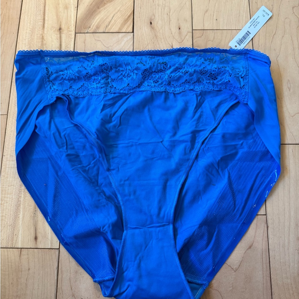 Soma Blue Lace Trim Panties